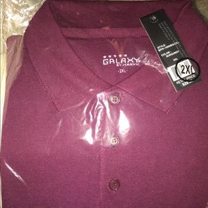 Galaxy, Men’s Polo Shirt, XXL